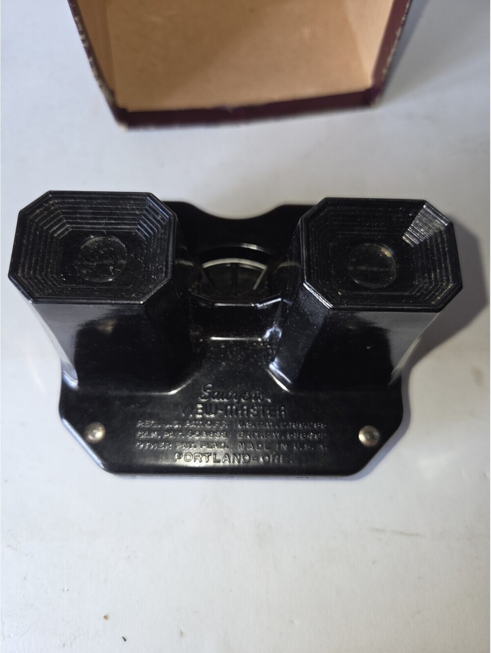 Sawyer's View Master Stereoscope 1950's Vintage with Original Box No Lid SA4
